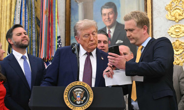 Trump accuses Xi, Kim and Putin of conspiring against US
