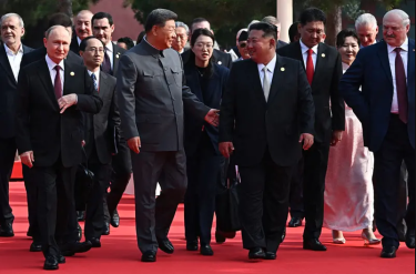Why was Modi not at China's grand parade?