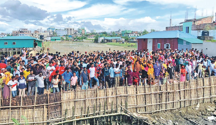Public resistance halts eviction drive in Cox’s Bazar