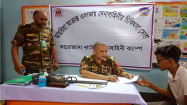 Army provides free treatment, medicines in diarrhoea-affected areas of Natore