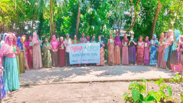 Bashundhara Shuvosangho distributes vegetable seeds among farmers in Sunamganj