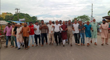 Dhaka-Sylhet Highway blocked in protest against constituency redemarcation