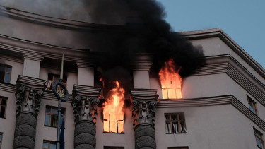 Russia says targeted military sites after Ukraine gov't building hit