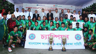 Bangladesh Ansar & VDP clinched men’s and women’s titles