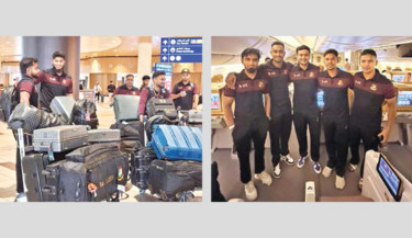 Tigers reach UAE with eyes on trophy