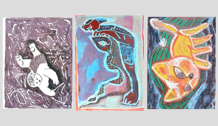 A Drawing Room A living exhibition by Hridita Anisha