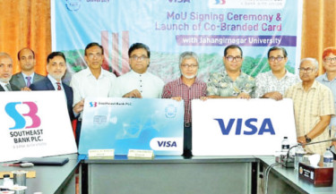 JU, Southeast Bank launch co-branded cards for faculty, students