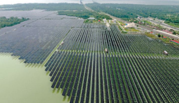 Sirajganj’s 68MW solar park shines through monsoon floods