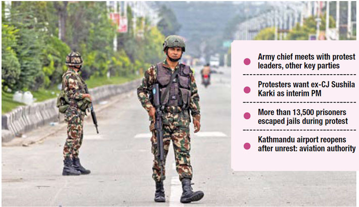 Negotiation on interim govt starts in Nepal