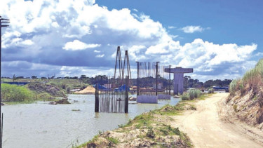 Tk98cr Madaripur bridge project stuck in limbo