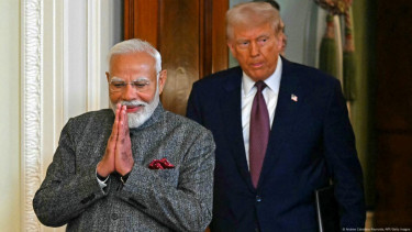 Trump and Modi say trade talks continuing
