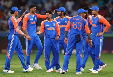 Kuldeep stars as India crush UAE