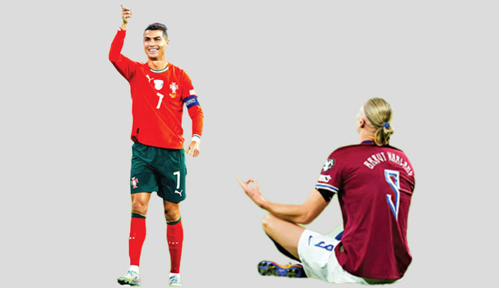 5-star Haaland stars, Portugal dodge upset