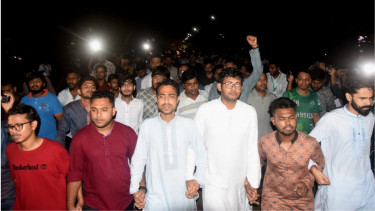 JU Chhatra Dal stages protest march on campus