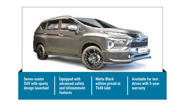 Mitsubishi launches new Xpander black series in Bangladesh