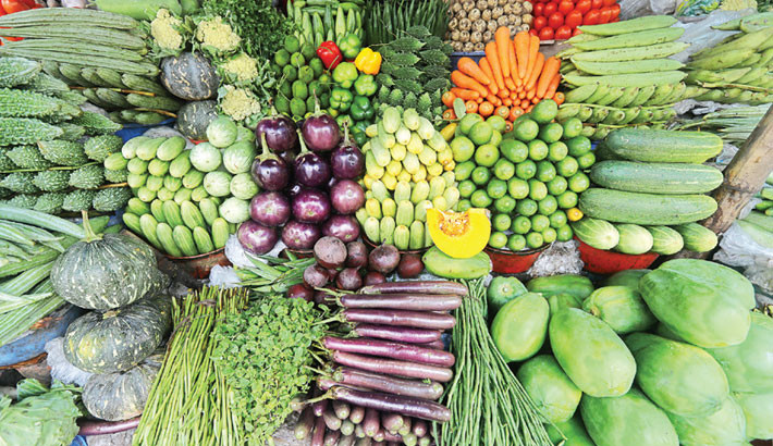 Veggie prices dip; meat, fish hold steady