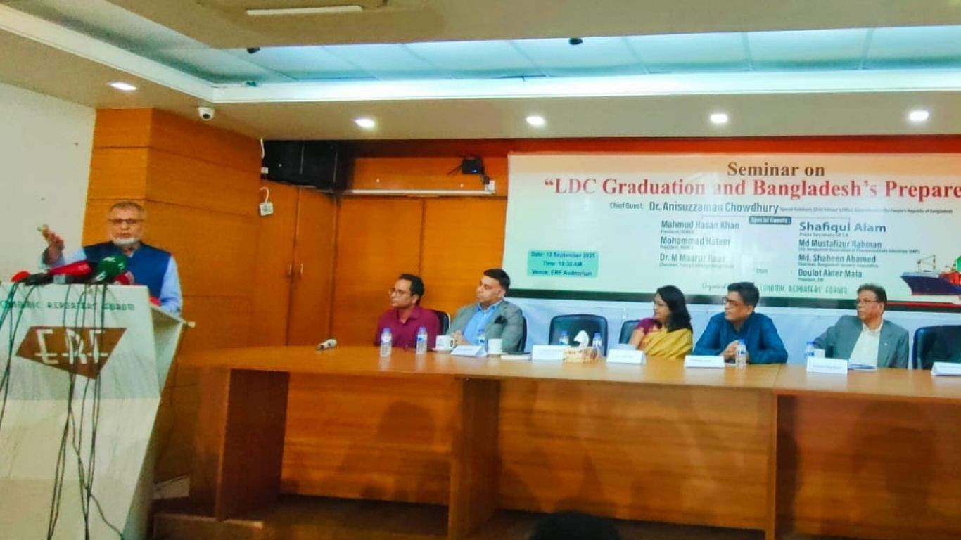Bangladesh not in a position to defer LDC graduation: Dr Anisuzzaman