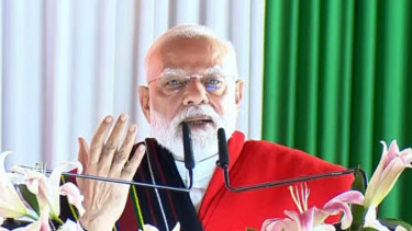 We have to take Manipur forward on path of peace: Modi