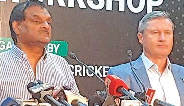 Simon Taufel and Saikat set ambitious roadmap
