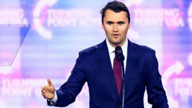 Supporters of slain US activist Charlie Kirk shut down critics