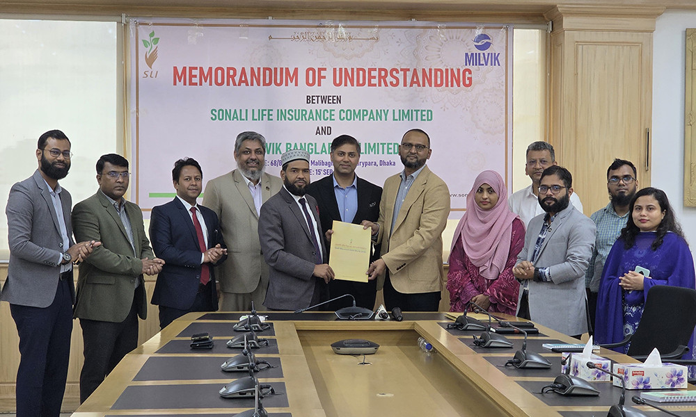 Sonali Life Insurance, MILVIK Bangladesh partner to boost digital insurance services