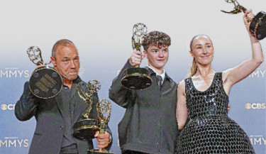 ‘Adolescence’, ‘The Studio’ dominate 
TV’s Emmy Awards