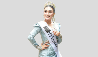 Aksha becomes ‘Miss and Mrs Elegance Bangladesh’