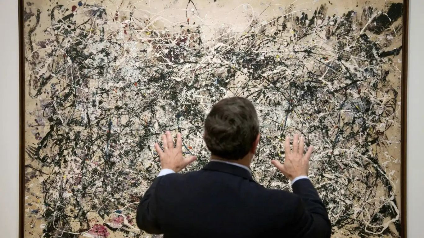 Researchers solve decades-old color mystery in iconic Jackson Pollock painting