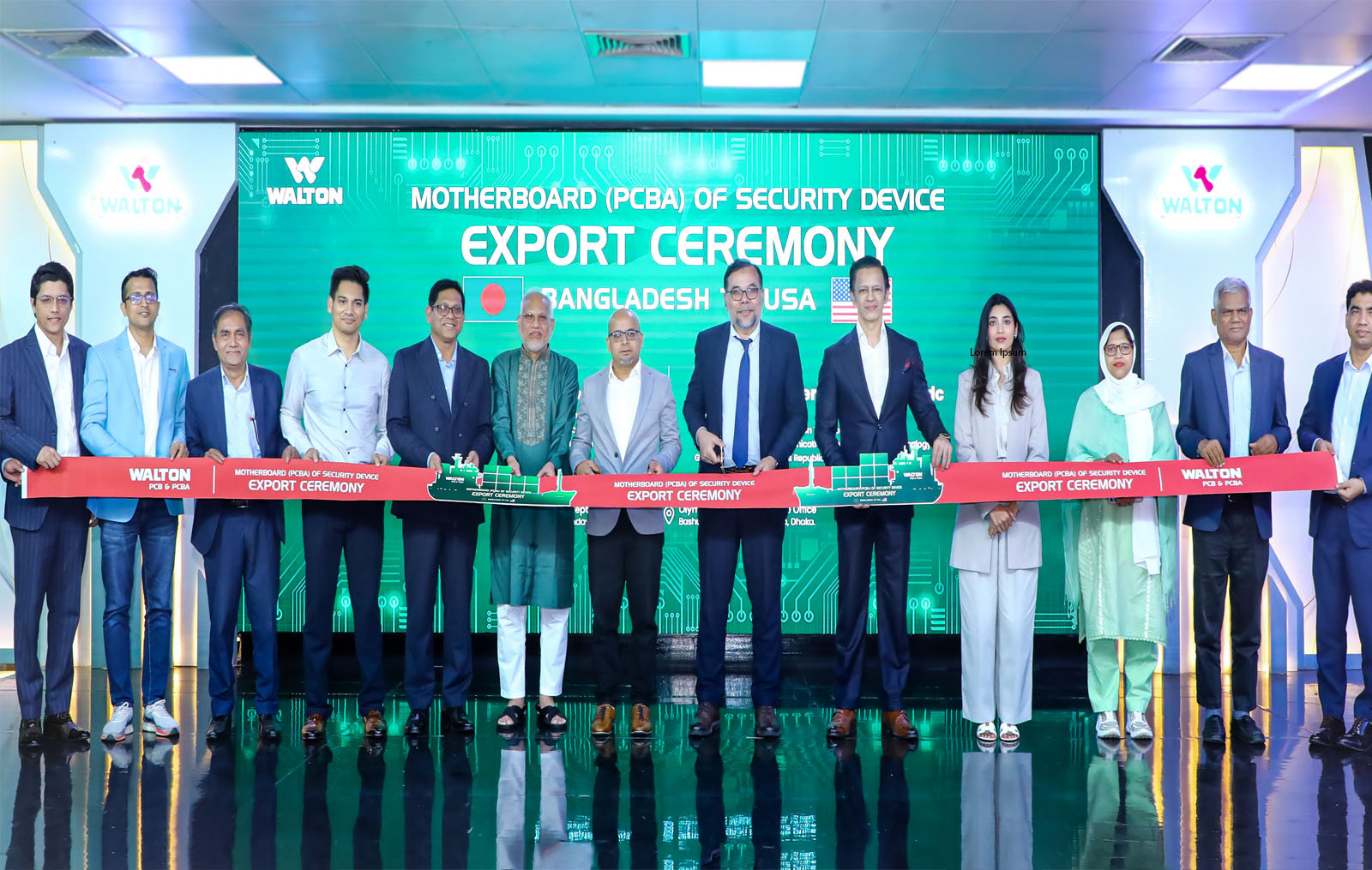 Walton makes history with first-ever motherboard export to USA