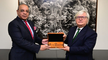 CJ meets Brazilian counterpart, stresses judicial cooperation