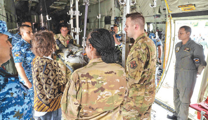Flight, combat and survival drills in ‘Operation Pacific Angel 25-3’