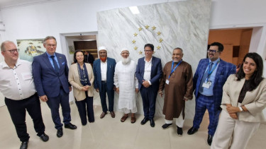 European parliament delegation meets Jamaat ameer