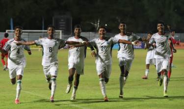 Bangladesh thrash Nepal 4-0