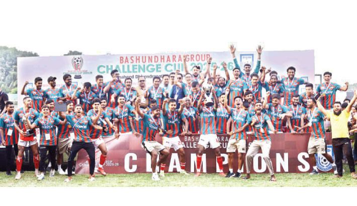 Bashundhara Kings thrash Mohammedan to lift Challenge Cup