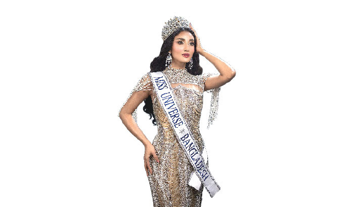 Tangia Methila again crowned Miss Universe Bangladesh 2025