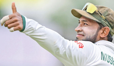 MUSHFIQUR SET FOR 100TH TEST