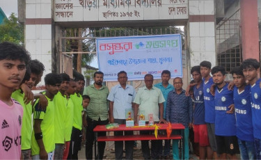Bashundhara Shuvosangho organises anti-drug football match in Paikgasa