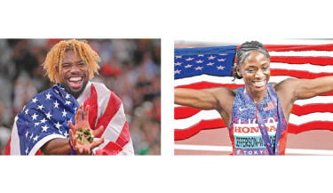 Lyles, Jefferson-Wooden complete 200m sweep