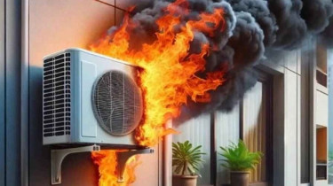 Four of a family burnt in AC explosion at Jatrabari