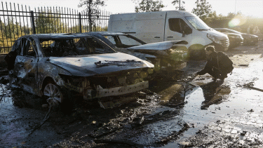 Russia hits Ukraine with barrage of drones, missiles, kills 3, Kyiv says