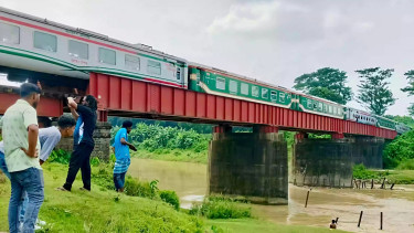 Sylhet's rail link with rest of country restored after 3-hr