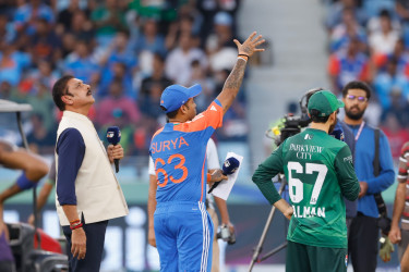 India won the toss and opted to field against Pakistan