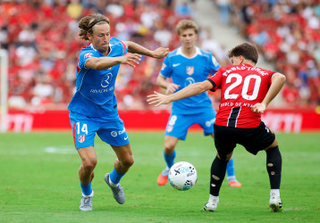 Mallorca hold 10-man Atletico to 1-1 draw