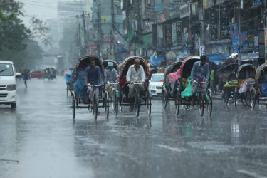 Dhaka’s air turns ‘good’ due to heavy rainfall this morning