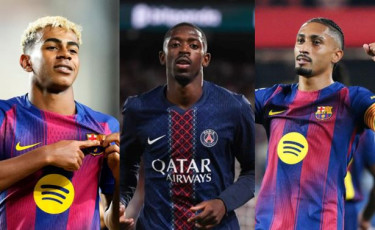PSG star Dembele expected to beat Yamal to Ballon d'Or