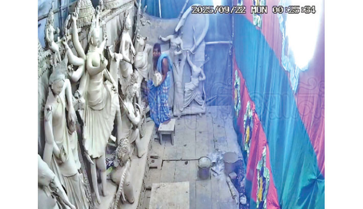 Idols vandalised at Jhenaidah temple