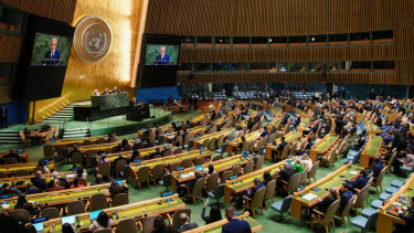 World leaders to address UN General Assembly as Western powers recognise Palestinian state
