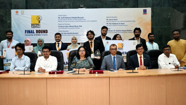 National Policy Competition finals held at DU, IBA team crowned champions