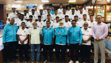 Bangladesh U-21 hockey team leave for Malaysia