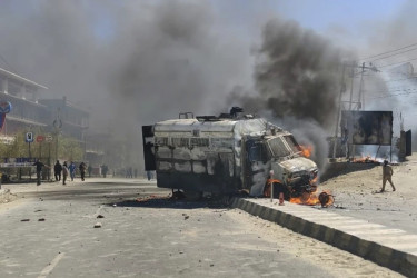 Indian authorities impose security restrictions in remote Ladakh after deadly clashes